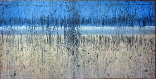Content in Silence (20x40) Content in Silence (20x40)